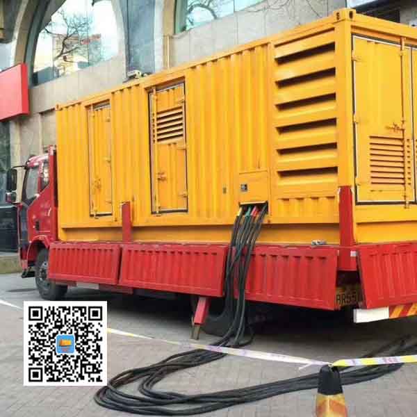 高密静音发电机出租