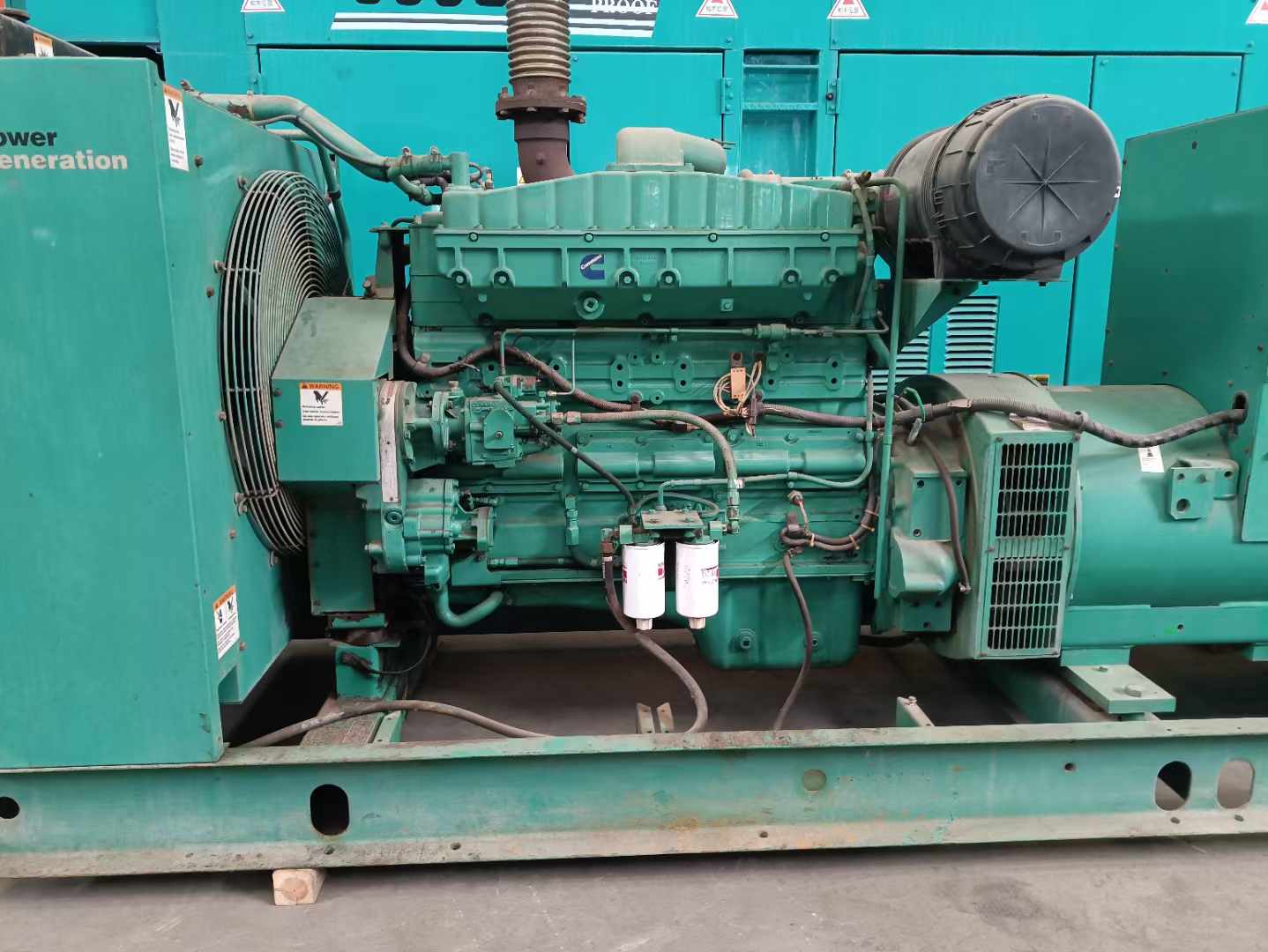 高密过载会对 600kW 柴油发电机组造成哪些损害?